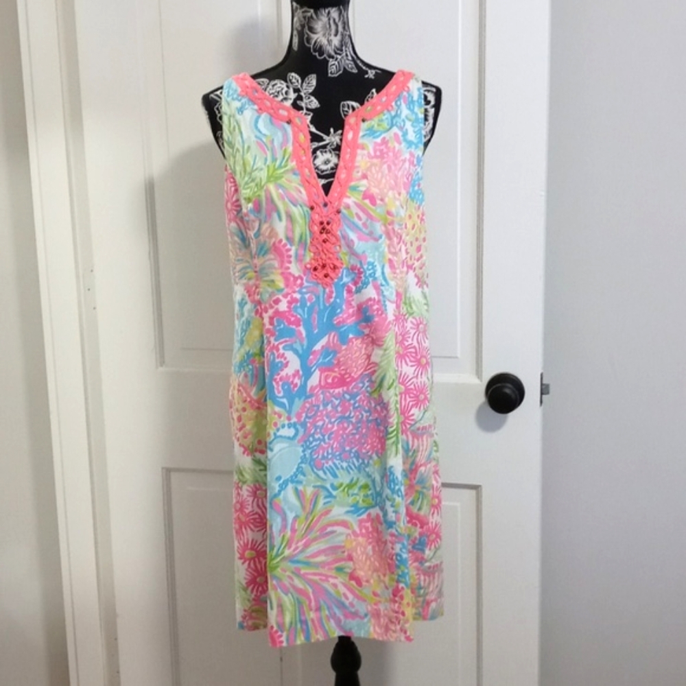 🪸HTF Lilly Pulitzer🪸 - Ryder Shift Dress